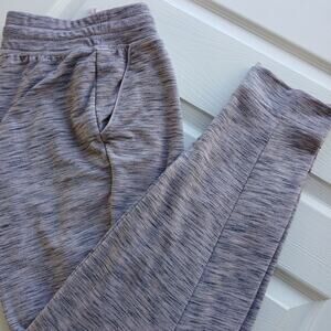 Lavender Heathered Jogger Sweatpants XL pink purple warm activewear athleisure